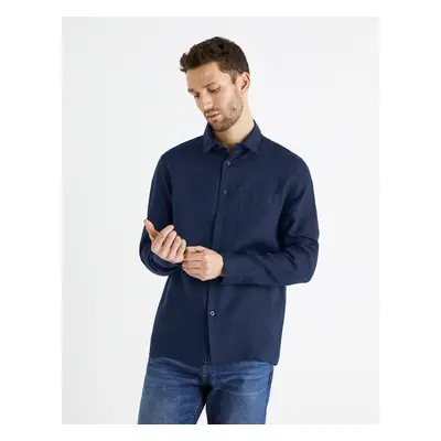 Celio Linen Shirt Baflax - Men