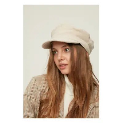 Trendyol Women's Beige Cap Hat