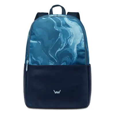 VUCH Zane Marble Blue Backpack