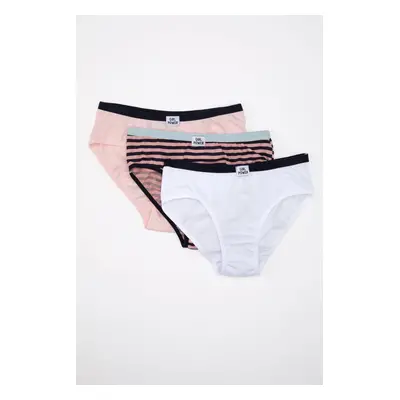 DEFACTO Girl&#39;s 3-Piece Slip Panties