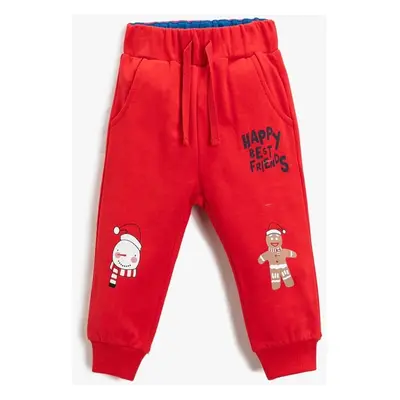 Koton Baby Boy Red Sweatpants