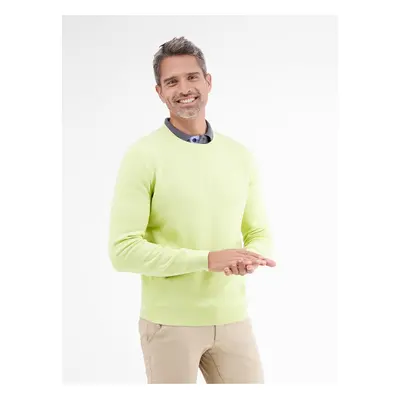 Yellow men's basic sweater LERROS - Men