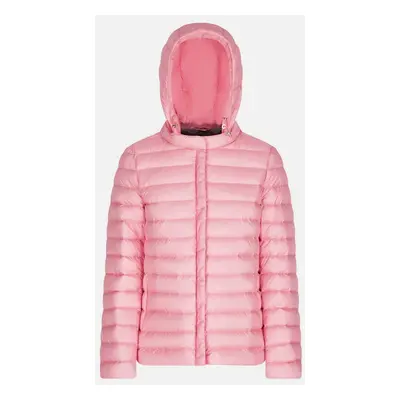 Pink women's down jacket Geox Jaysen - Women's