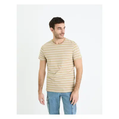 Celio Striped T-shirt Gebaser - Men