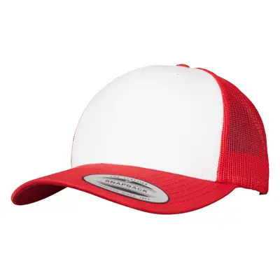 Retro Trucker Cap White/Red