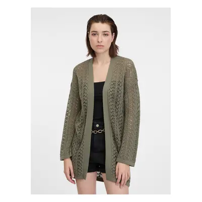 Orsay Khaki Ladies Cardigan - Women