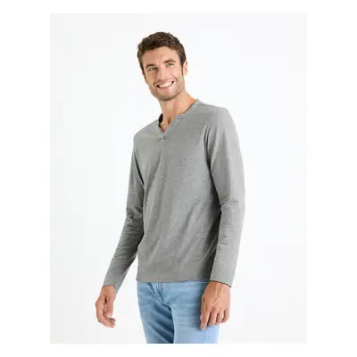 Celio Long Sleeve T-Shirt Fegetiml - Men's