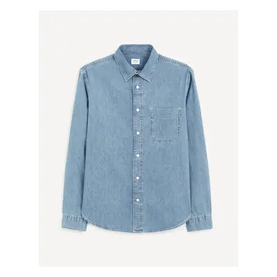 Celio Denim Shirt Gagusti1 - Men