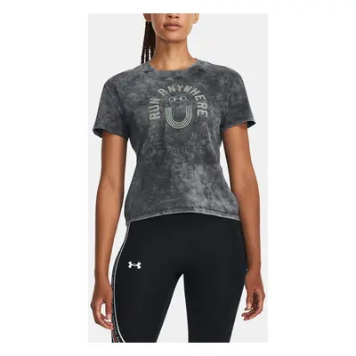 Under Armour T-Shirt Run Anywhere Shortsleeve-BLK - Women