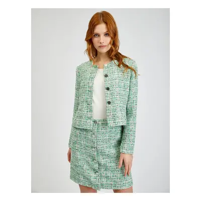 Orsay Green Ladies Patterned Jacket - Women