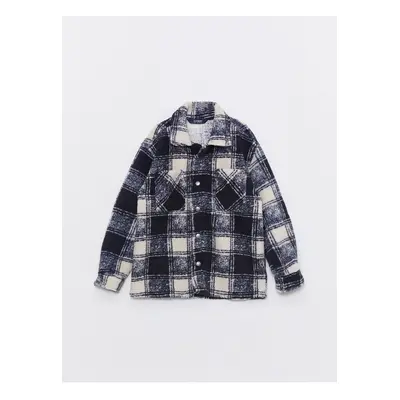 LC Waikiki Plaid Long Sleeve Boy Shirt Jacket