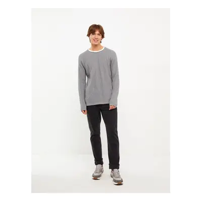 LC Waikiki Crew Neck Long Sleeve Thin Men's Knitwear Sweater