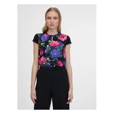 Orsay Pink-Black Women's Floral Blouse - Women