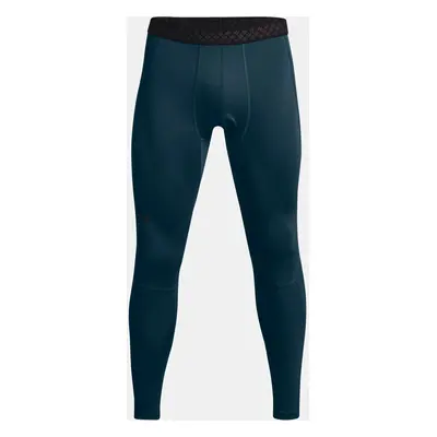 Under Armour Leggings UA ColdGear Rush Leggings-BLU - Mens