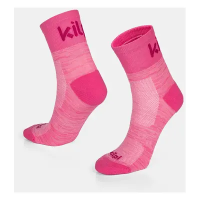 Unisex running socks Kilpi SPEED-U Light pink