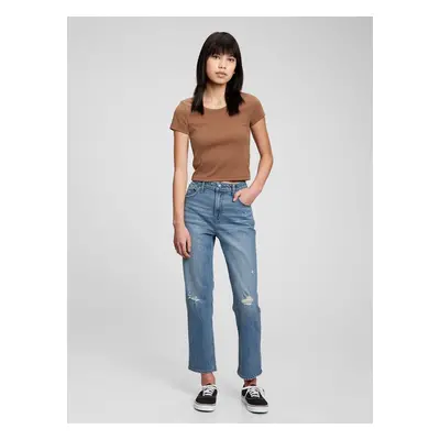 GAP Teen Jeans girlfriend high rise Washwell - Girls