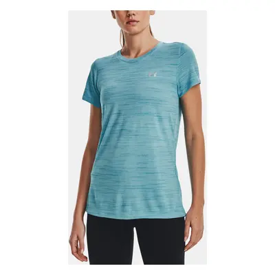 Under Armour T-Shirt UA Tech Tiger SSC-BLU - Women