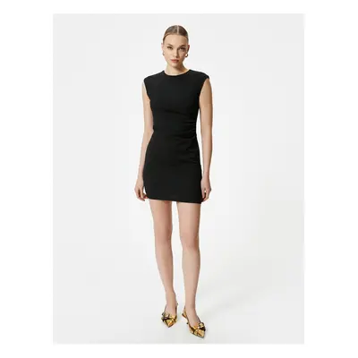 Koton Mini Dress Sleeveless Draped