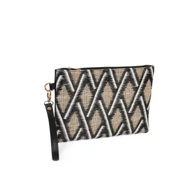 Capone Outfitters Paris Straw Women's Clutch Bag