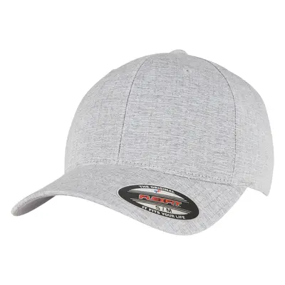 Baseball cap FLEXFIT HEATHERLIGHT melange silver