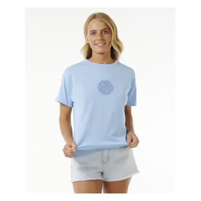 Rip Curl T-shirt ICONS OF SURF RELAXED TEE Mid Blue