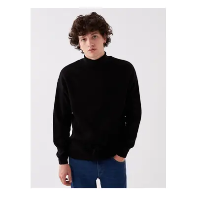 LC Waikiki Turtleneck Long Sleeve Men's Knitwear Sweater