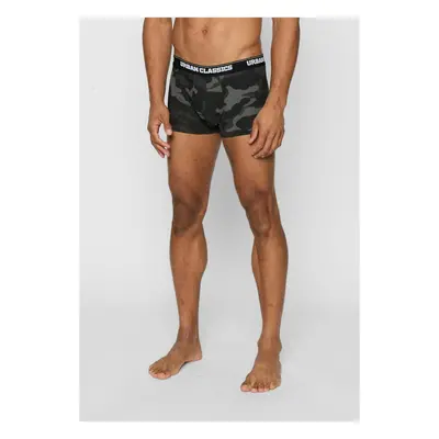 2-Pack of Camo Boxer Shorts Woodcamo + Darkcamo