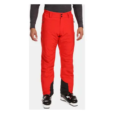 Men's ski pants Kilpi GABONE-M Red