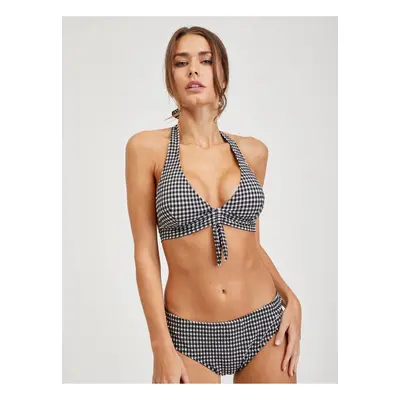 Black Checkered Swimwear Top ORSAY - Women