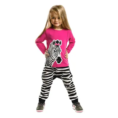 Lányka szett Denokids CFF-20S1-407/Pink, Black, White