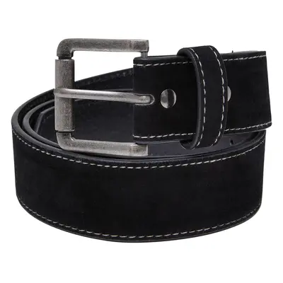 Synthetic leather layering strap black