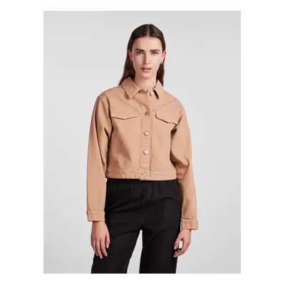 Light Brown Women's Denim Jacket Pieces Tessie - Women