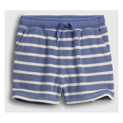 GAP Kids Striped Terry Shorts - Girls