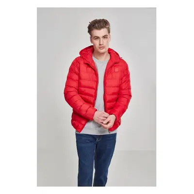 Basic Bubble Jacket Fiery Red