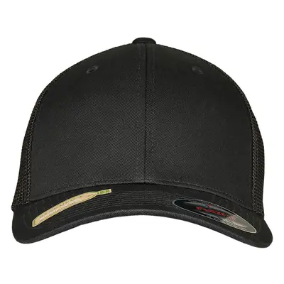 Flexfit Trucker Recycled Mesh Black/Black