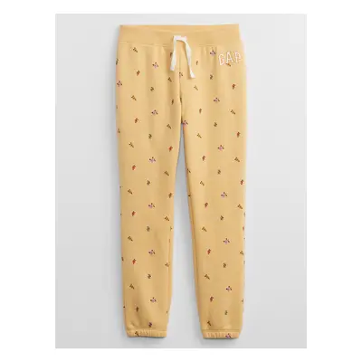 GAP Kids Flowered Sweatpants - Girls