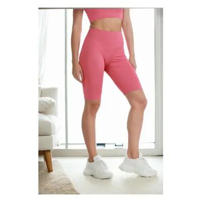 95111 Dewberry Sports Compact High Waist Short Leggings