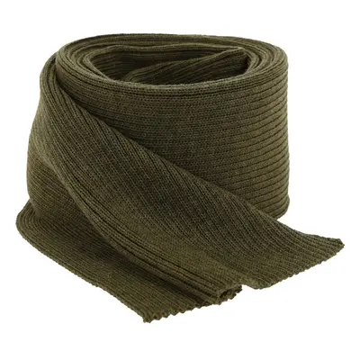 AGBO Men's winter tube scarf khaki 100% extra fine merino wool Brayan