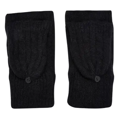 Open gloves black