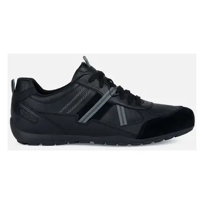 Black men's sneakers Geox Ravex - Men's