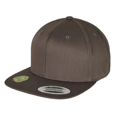 Organic Cotton Snapback Dark Grey