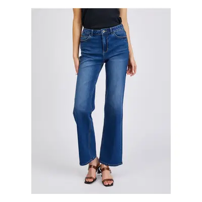 Dark blue women bootcut jeans ORSAY - Women