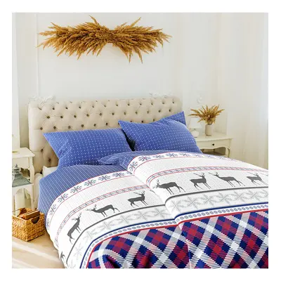 Edoti Xmass 2D flannel bedding A776