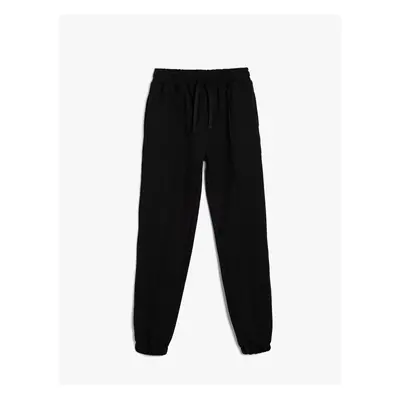 Koton Basic Jogger Sweatpants with Elastic Waist