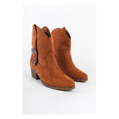 Capone Outfitters Suede Pull-On Women's Cowboy Boots