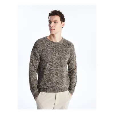 LC Waikiki Crew Neck Long Sleeve Men's Knitwear Sweater