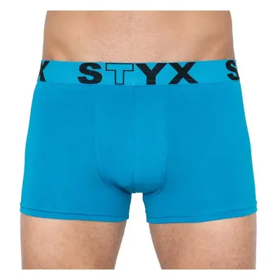 Férfi #39;Boxers Styx sportgumi túlméretes világoskék (R969)