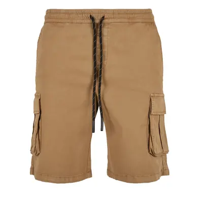 Cargo Shorts with drawstring darksand