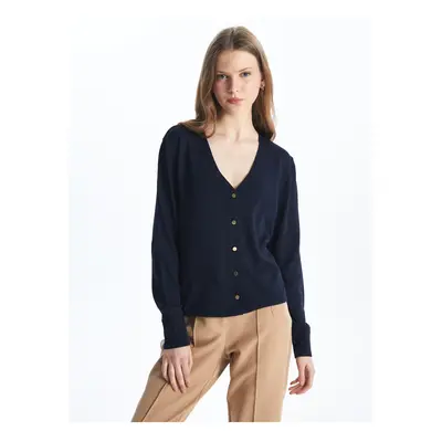 LC Waikiki Women's V-Neck Knitwear Cardigan