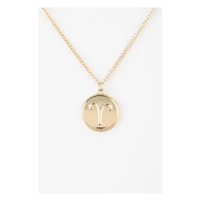 DEFACTO Women's Aries Gold Necklace